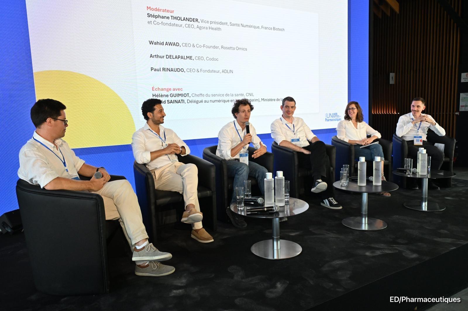 Our CEO participating to the Round table at Les Universités Pharmaceutiques